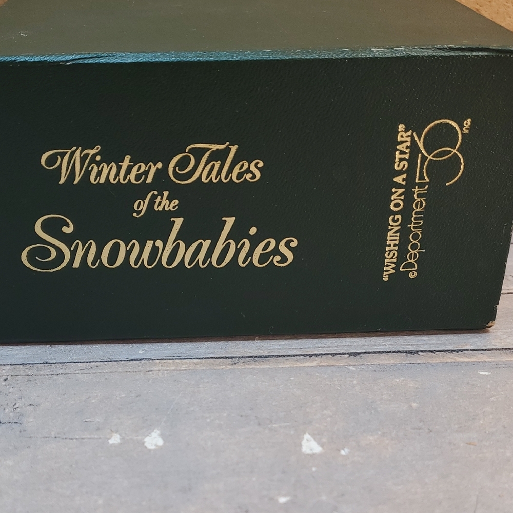 Department 56 Snowbabies  I'm Making Snowballs Christmas Figurine  7962-6